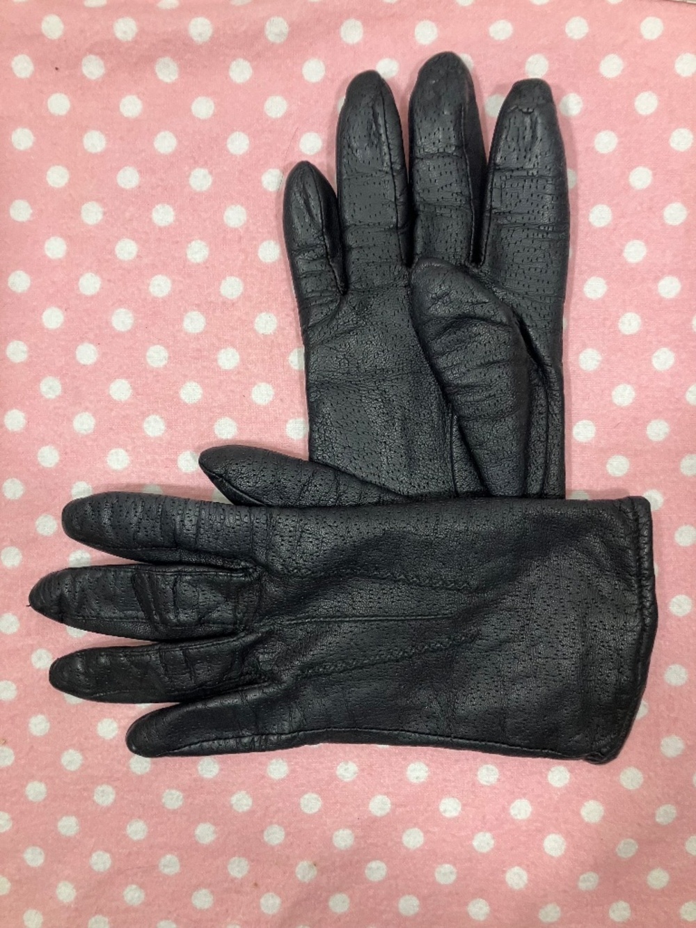 Vintage Fownes Leather gloves 7 1/2